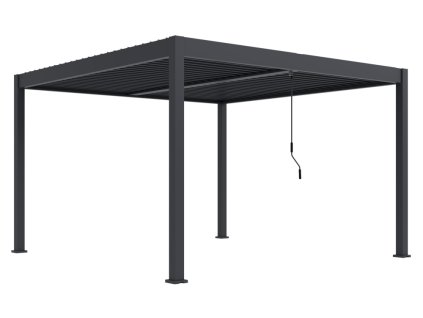 21447 bioklimaticka pergola intro duo 4x4 m hlinik volne stojici