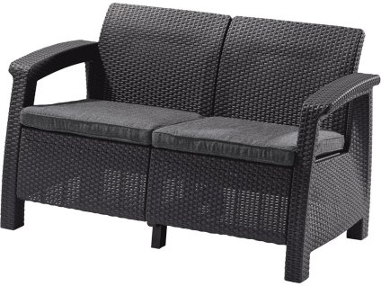 17523 corfu love seat grafit