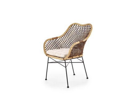 29643 k336 krzeslo rattan naturalny 1p 1szt