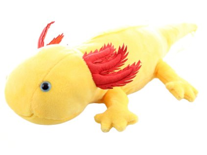 Plyš Axolotl žlutý 32 cm ECO-FRIENDLY
