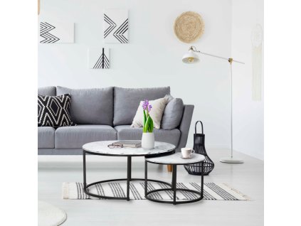 cirko konf stol biela in