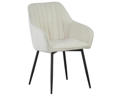 vajro kreslo kremova 01