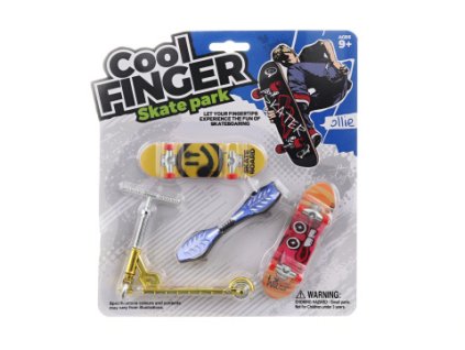 Fingerboard sada s koloběžkou