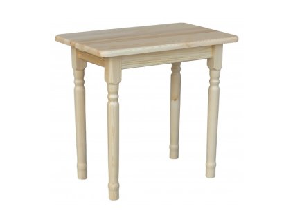 Jídelní stůl masiv borovice VM-05 (100x60) (Barva barva bílá)