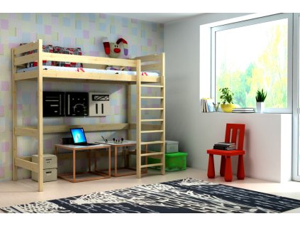 Patrová postel ZINA PINE vč. roštu