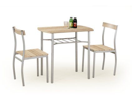 30480 lance zestaw stol 2 krzesla dab sonoma