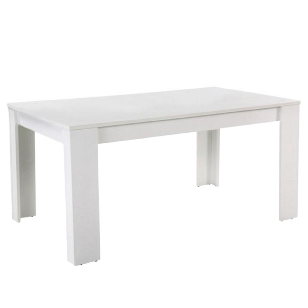 Jídelní stůl TOMY NEW bílá 160x90 cm