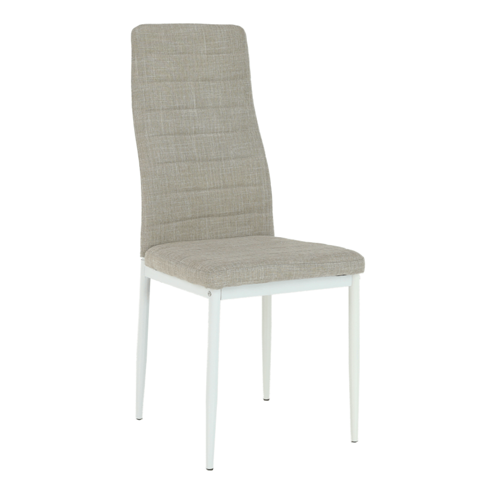 Jídelní židle COLETA Barva: Béžová, materiál: látka
