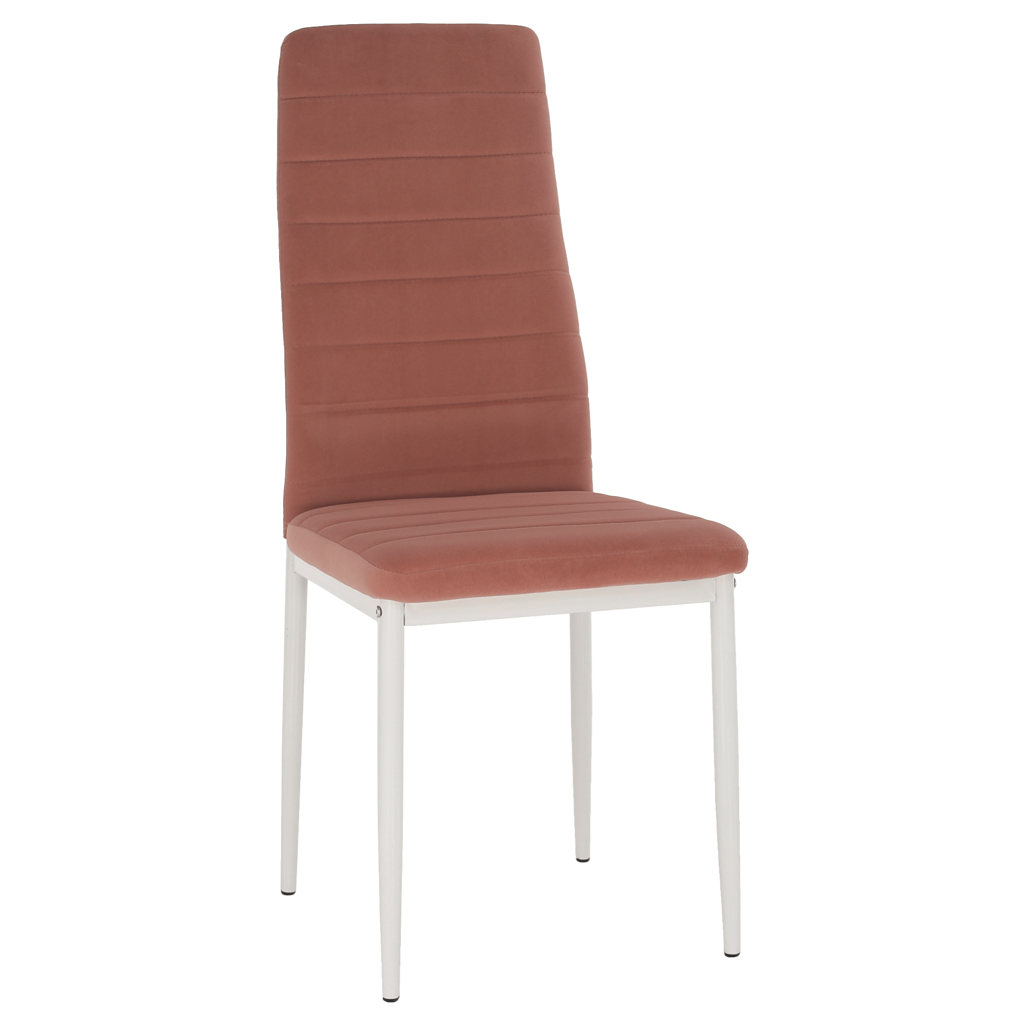 Jídelní židle COLETA Barva: Růžová, materiál: látka