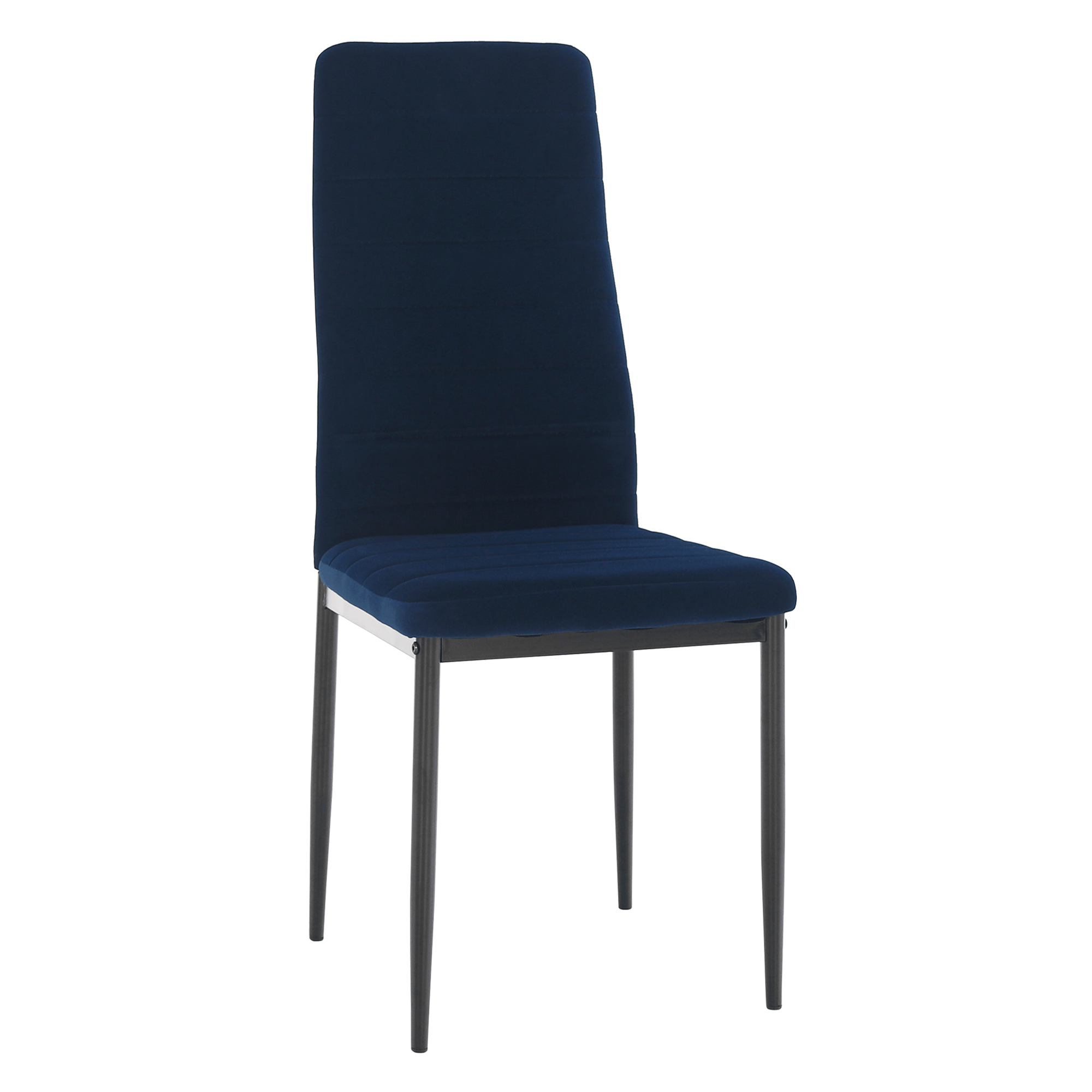 Jídelní židle COLETA Barva: modrá, materiál: látka