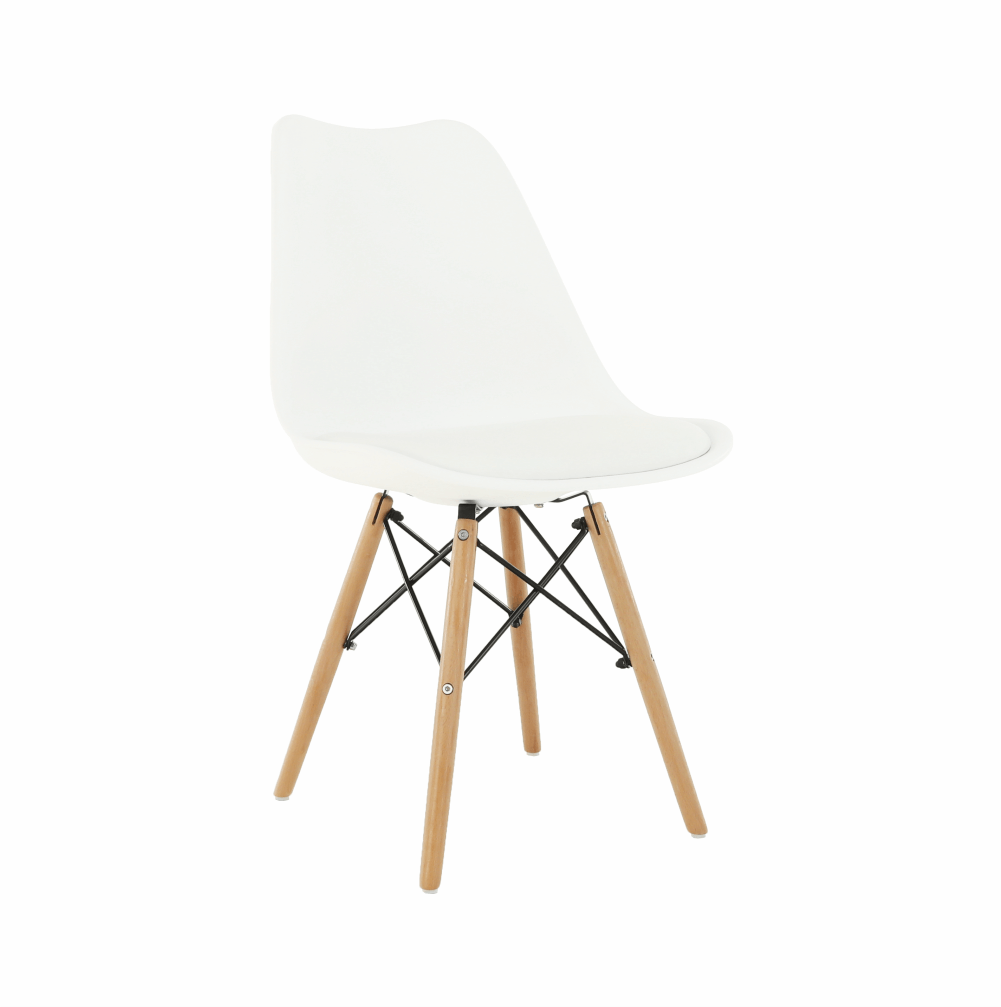 Jídelní židle KEMAL NEW Barva: bílá