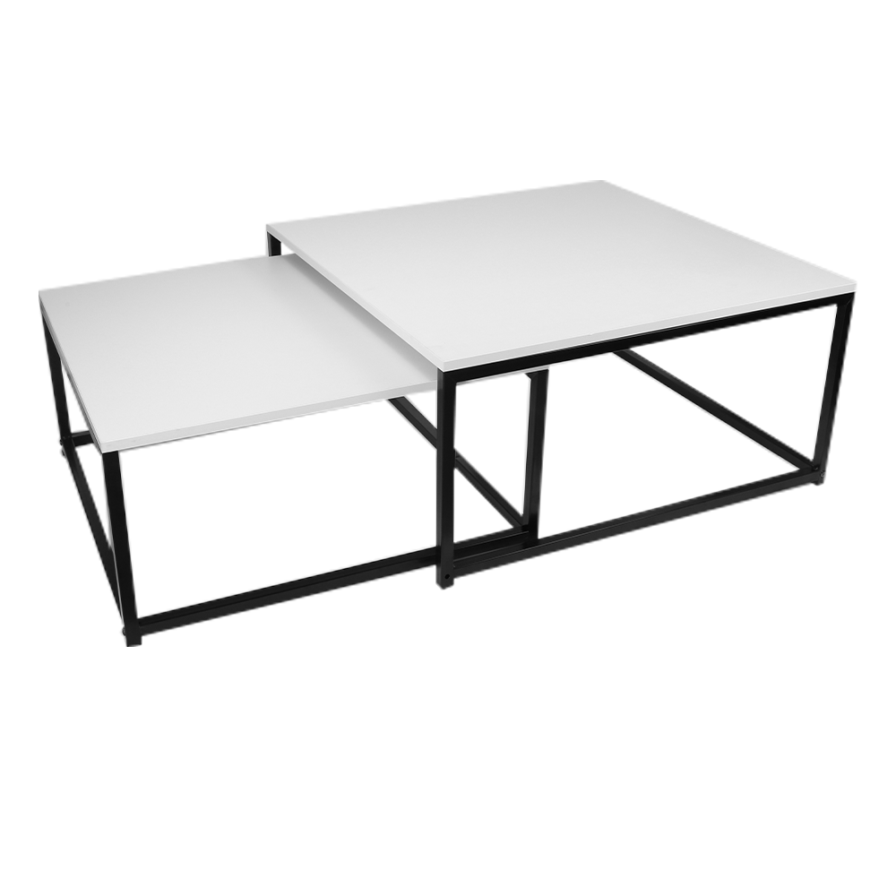 Set dvou konferenčních stolků KASTLER NEW TYP 1 Barva: bílá