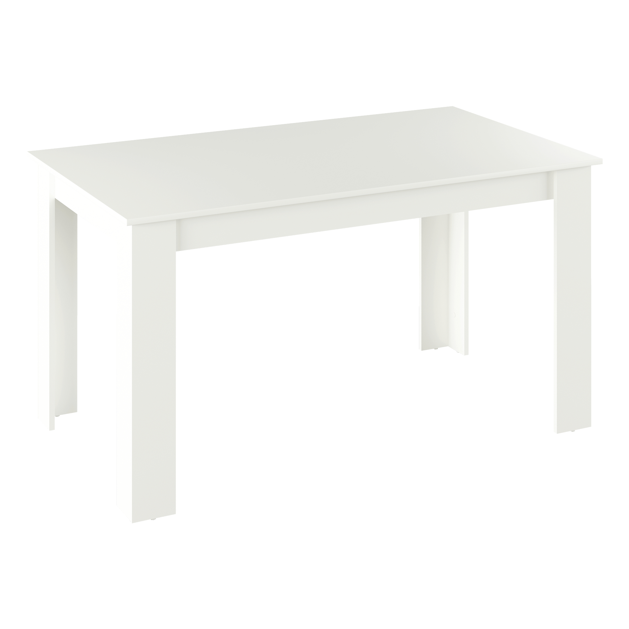 Jídelní stůl GENERAL NEW bílá 140x80 cm