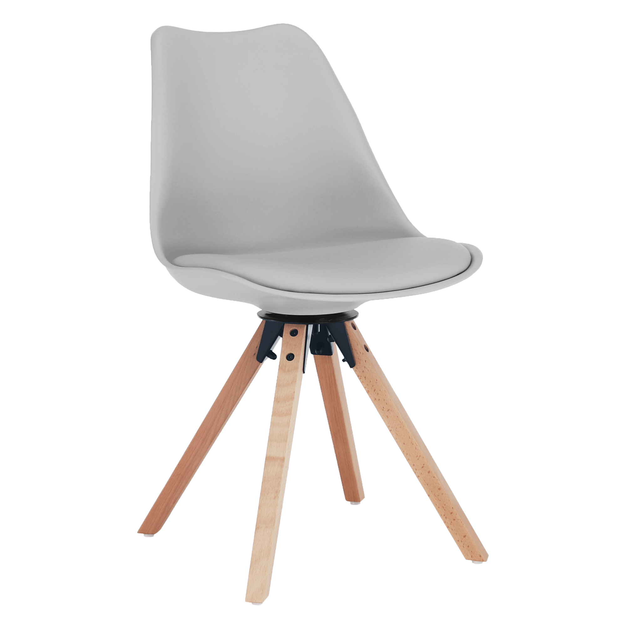 Stylová otočná židle ETOSA Barva: světlešedá