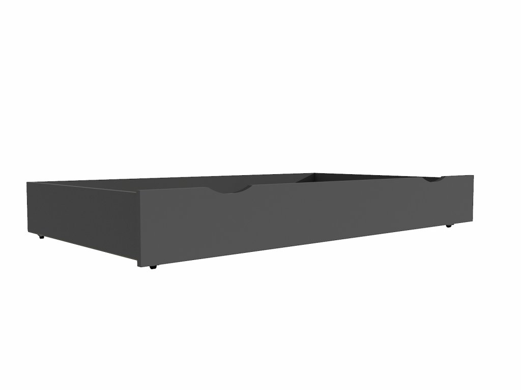 Šuplík / zásuvka pod postel 150 / 198 cm Barva: šedá, Délka: 198 cm