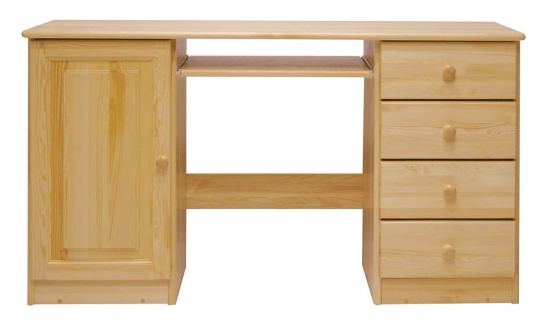 Psací stůl ze dřeva RUUD NORE Barva: surové dřevo