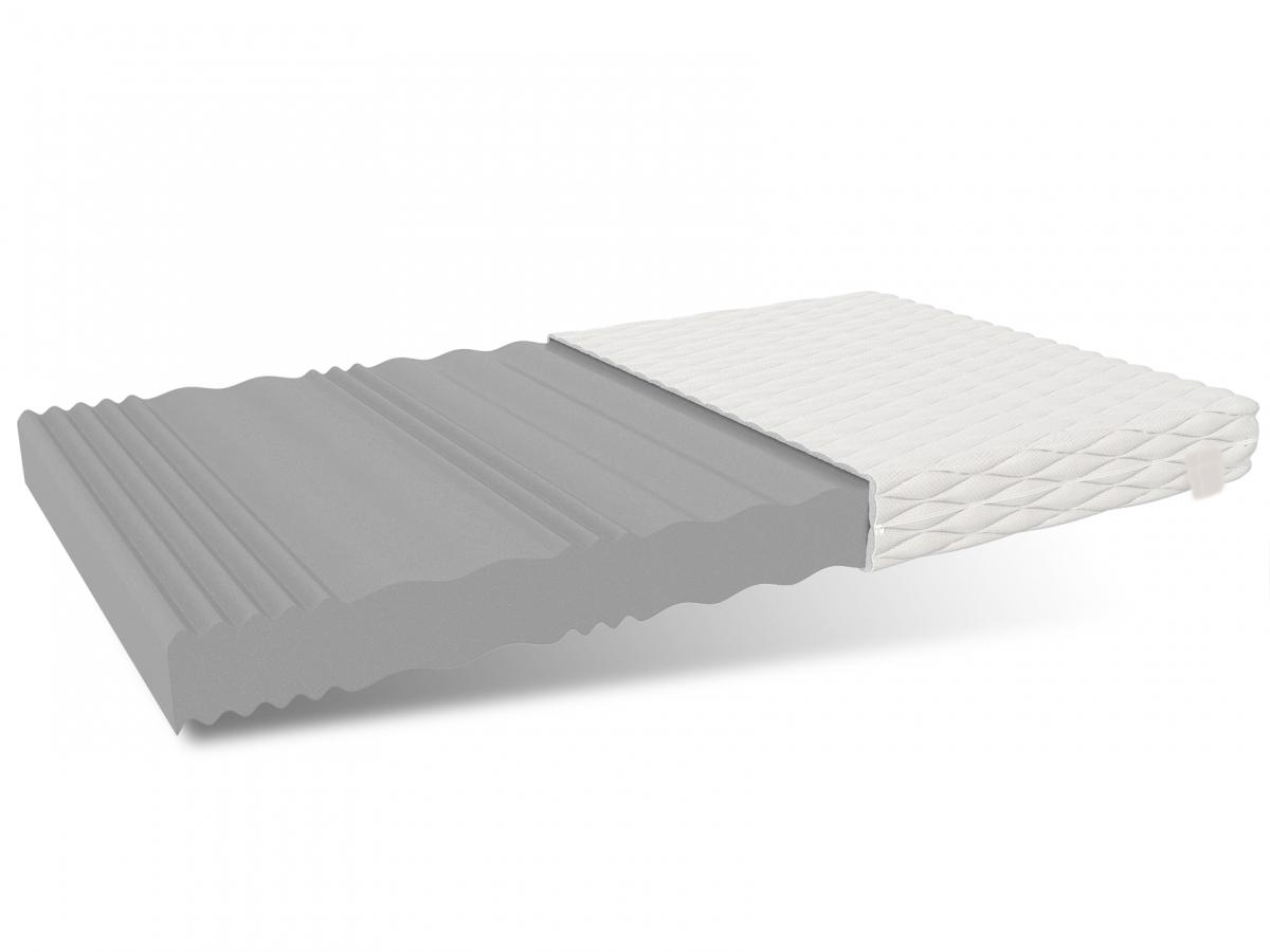 Pěnová matrace BILBAO MAX PLUS, výška 21 cm Rozměr: 100 x 200 cm, Materiál: aloe vera