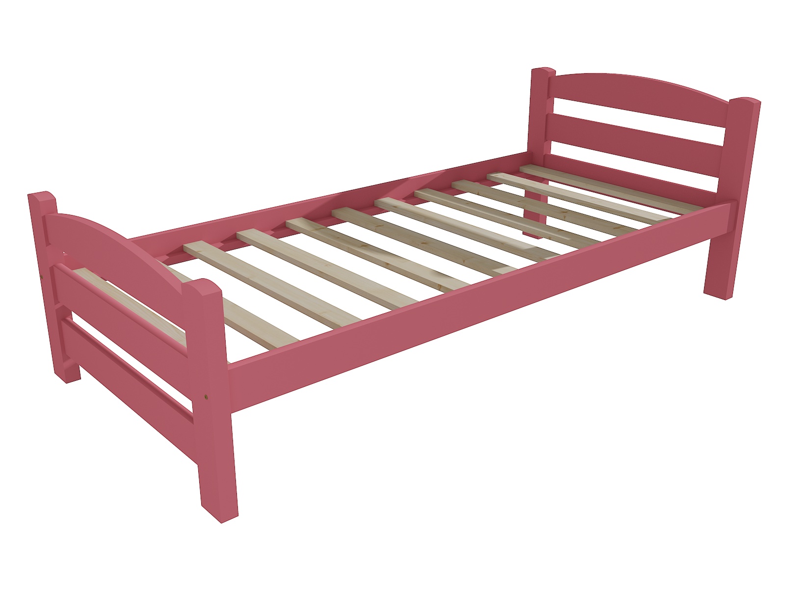Dětská postel ANTHONY Barva: barva růžová, Rozměr: 80 x 200 cm