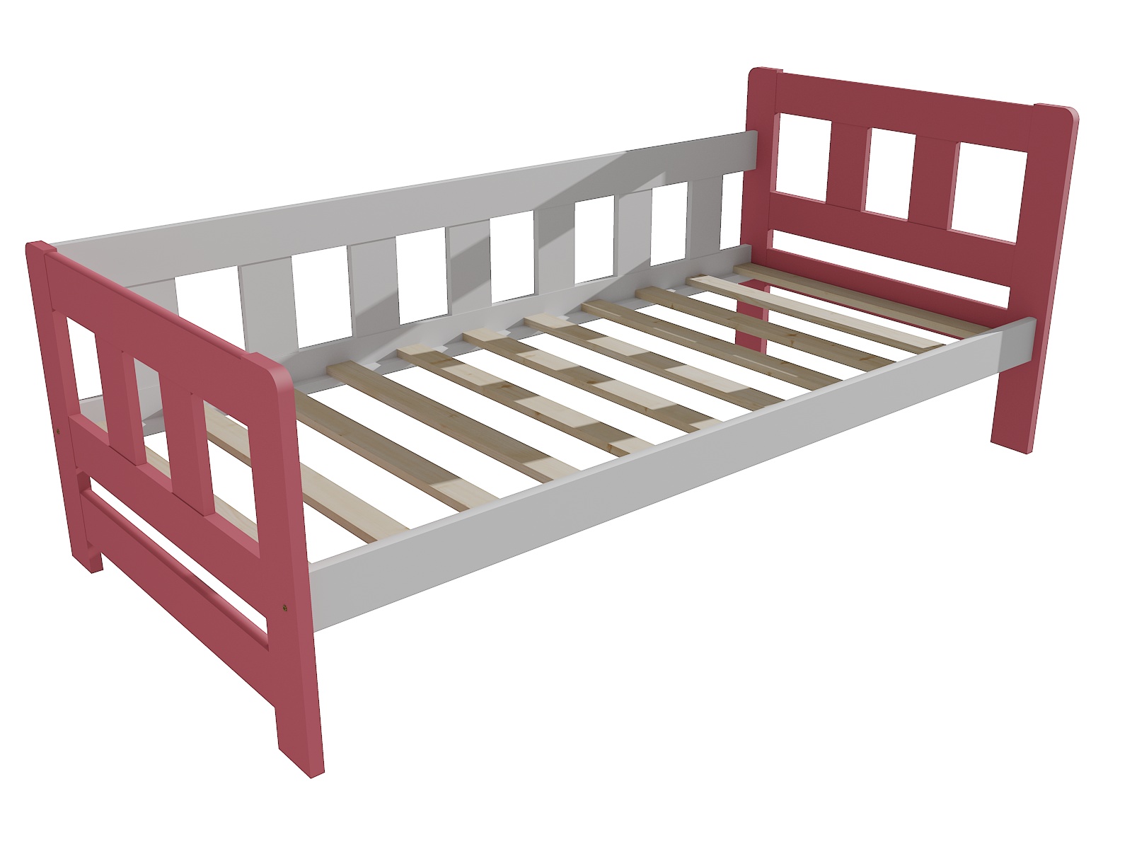 Dětská postel GRAYSON Barva: barva šedá, Rozměr: 100 x 200 cm
