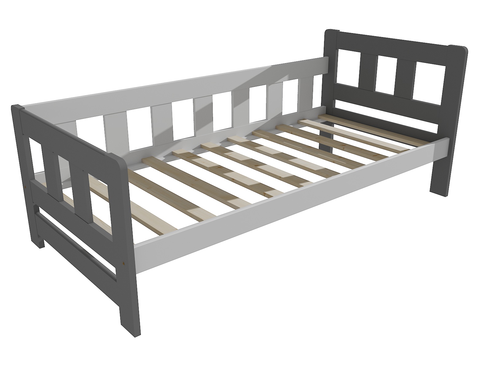 Dětská postel GRAYSON Barva: bezbarvý lak, Rozměr: 100 x 200 cm