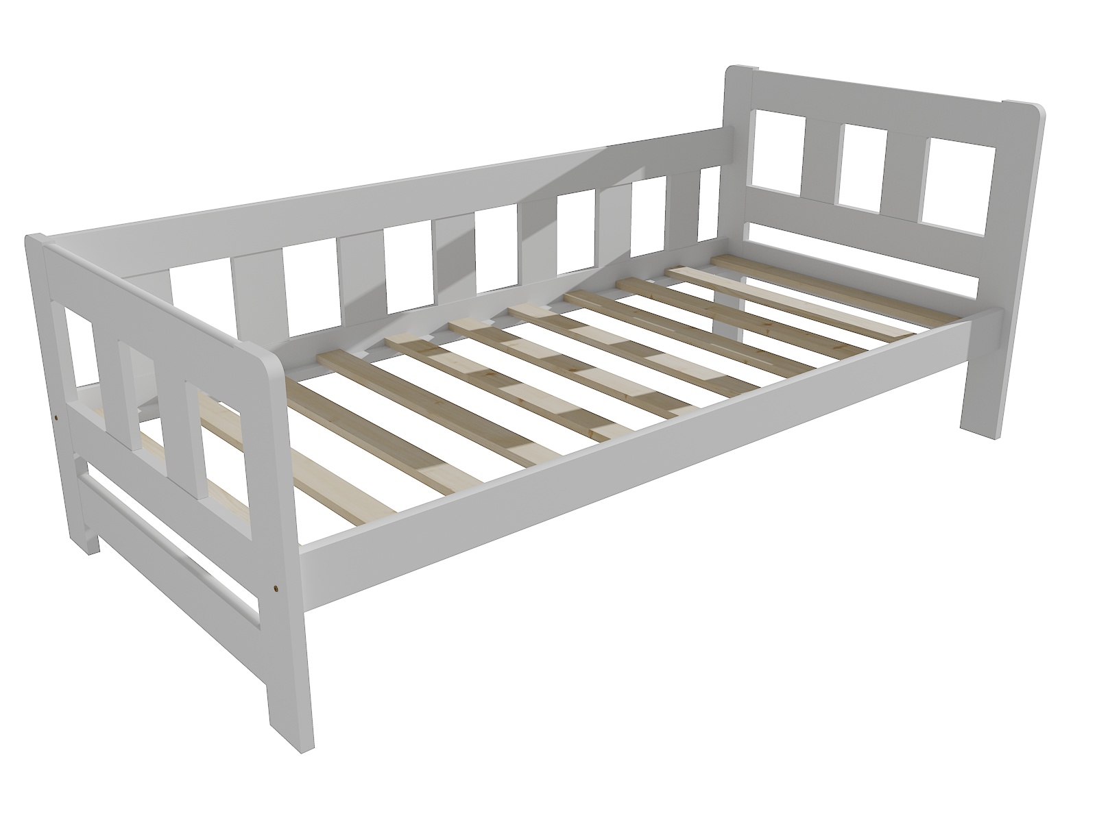 Dětská postel GRAYSON Barva: barva bílá, Rozměr: 70 x 160 cm