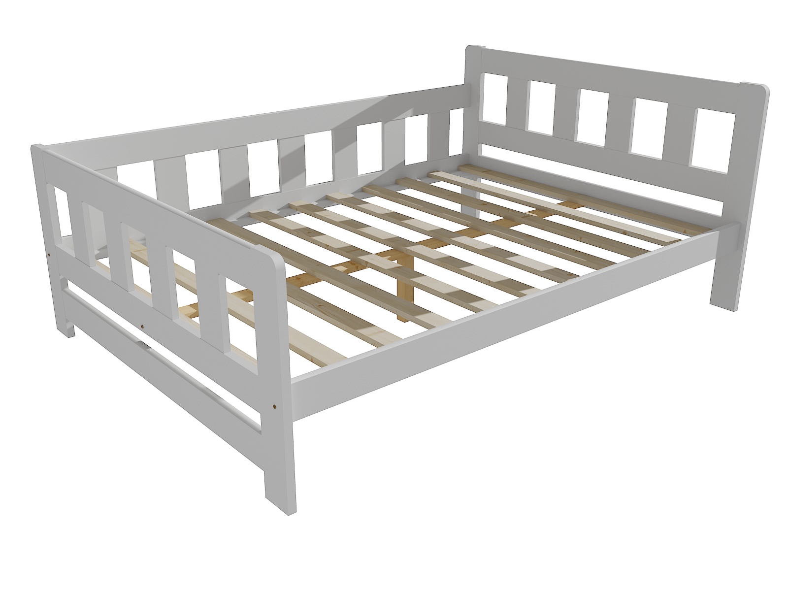 Dětská postel GRAYSON Barva: barva bílá, Rozměr: 140 x 200 cm