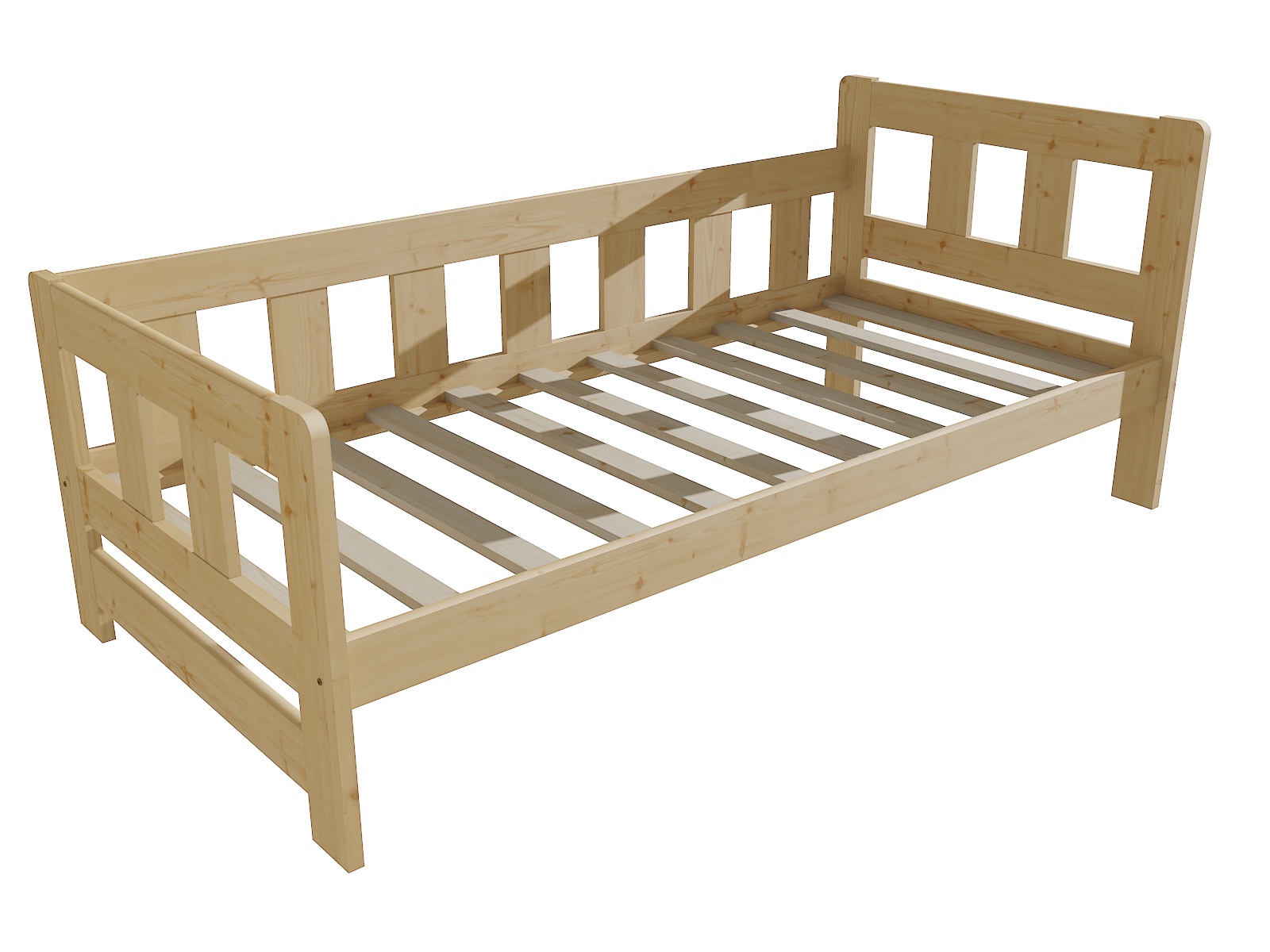 Dětská postel GRAYSON Barva: bezbarvý lak, Rozměr: 70 x 160 cm