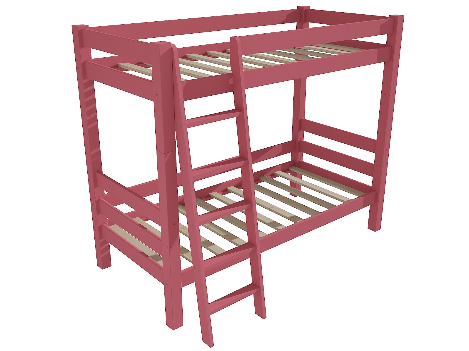 Patrová postel ADDISON Barva: barva růžová, Rozměr: 80 x 200 cm