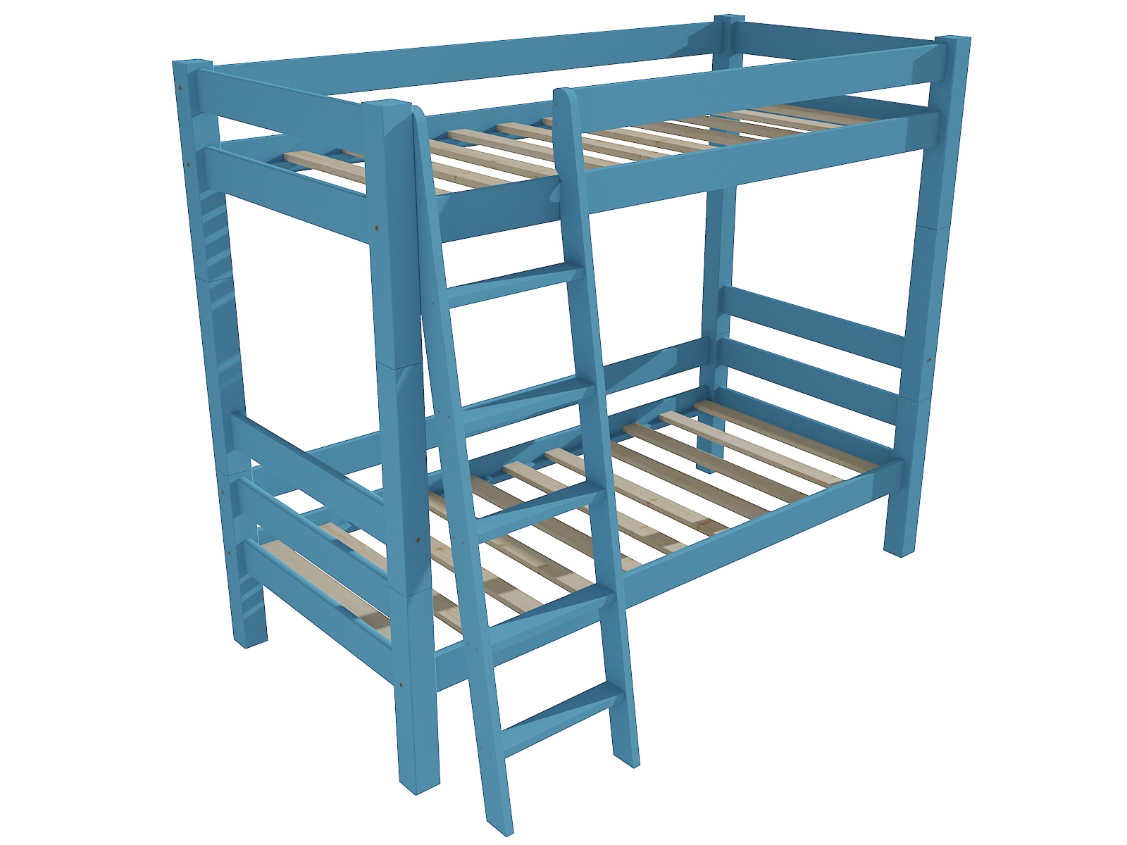 Patrová postel ADDISON Barva: barva modrá, Rozměr: 80 x 180 cm