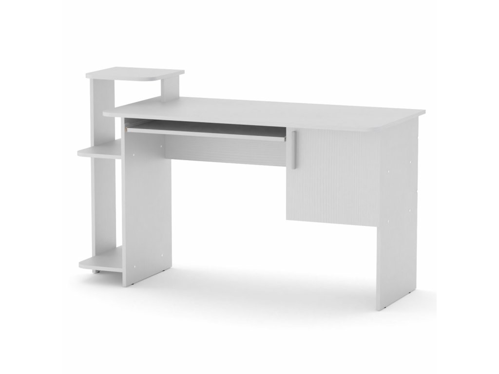 PC stůl SKM-03 Barva: bílá