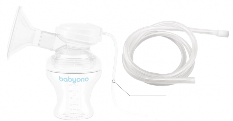 Náhradní díl - silikonová hadička s konektorem na odsávačku mateřského mléka Compact Plus