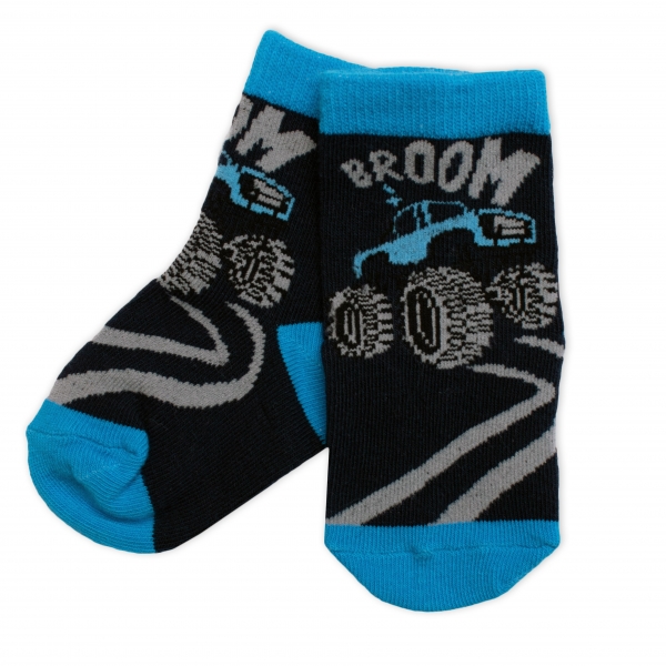 Dětské bavlněné ponožky Track - granát Velikost koj. oblečení: 19-22
