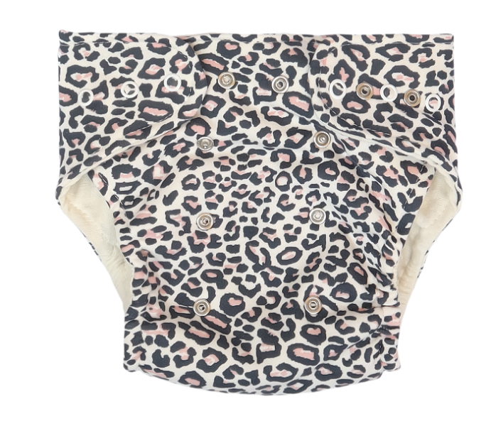 Mamatti Látková plenka EKO sada - kalhotky + 2 x plenka, Gepardík, vel. 3 - 8 kg Velikost koj. oblečení: 3 - 8 kg