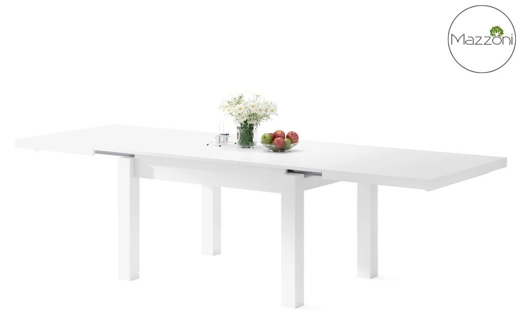 Jídelní rozkládací stůl ROYAL 120x90 cm bílá