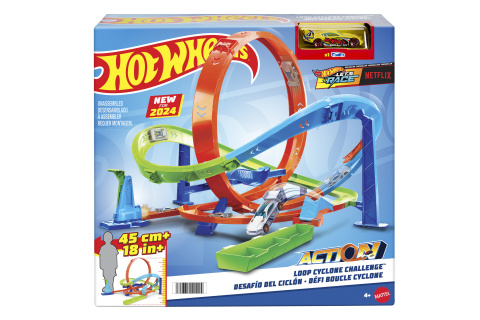 Hot Wheels Extrémní hyper smyčka HTK16