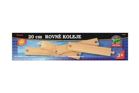 Maxim 20cm rovné koleje 4 ks