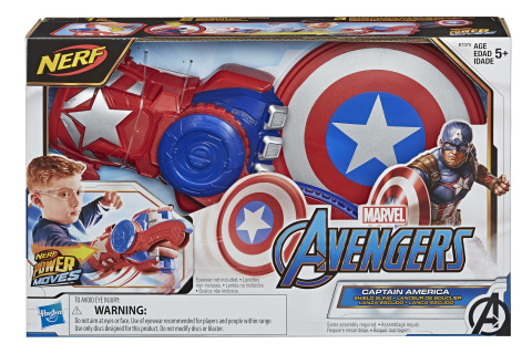 Avengers Kapitán Amerika štít a rukavice