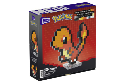 Mega Bloks Pokémon Pixel art - Charmander HTH76