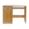 Psací stůl 105 Klasik masiv borovice (Barva surové dřevo, Varianta vlevo)