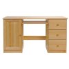 Psací stůl 106 Klasik masiv borovice (Barva surové dřevo)