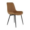 Jídelní židle HAZAL (barva hnědá)