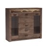 Komoda - bar INDIANAPOLIS I-8 jasan tmavý