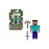 Minecraft 8 cm figurka - Steve HTN05