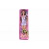 Barbie Modelka - fialkové kostkované šaty HJR98 TV 1.1 - 30.6.