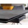 Jídelní stůl rozkládací SALVADORE CERAMIC černá/šedá