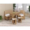 40641 rohova lavice magnat set dub tacho kozenka kava bila premium