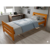 Dřevěná postel 100x200 masiv borovice - VMK2D