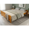 Dřevěná postel 160x200 masiv borovice - VMK3D