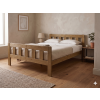 Dřevěná postel 140x200 masiv borovice - VMK10E
