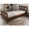 Dřevěná postel 100x200 masiv borovice - VMK10F